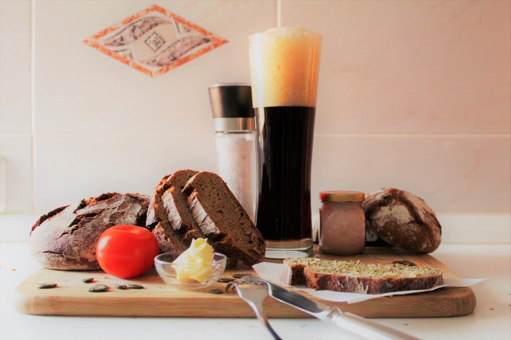 enjoy the meal, a snack between meals, snack, beer, loaf, dark beer, snack break, time out, nature, kren, butter, pumpkin seed bread, tomato, tasty, hearty, tasting, yummy, meal, food, prepare, lent, fast, strict fasting, enjoyment, fresh, nutritious, cut, nourishment, feed, edible, healthy, enjoy, pleasure, butter bread, kitchen, dinner, breakfast, kren, lent, lent, lent, lent, lent